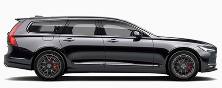 design auto - personalizzazione Volvo V90 laterale